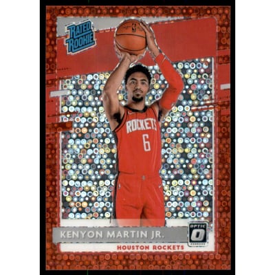 2020-21 Donruss Optic Fast Break Red #197 Kenyon Martin Jr. RR