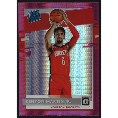 2020-21 Donruss Optic Hyper Pink #197 Kenyon Martin Jr. RR