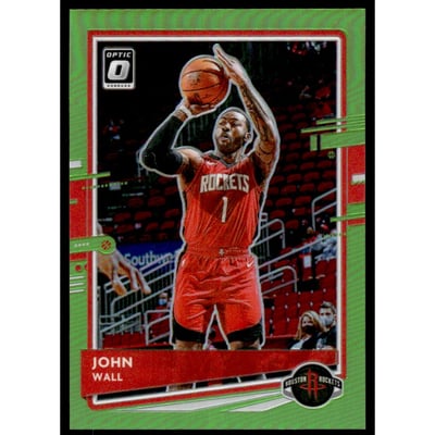2020-21 Donruss Optic Lime Green #53 John Wall