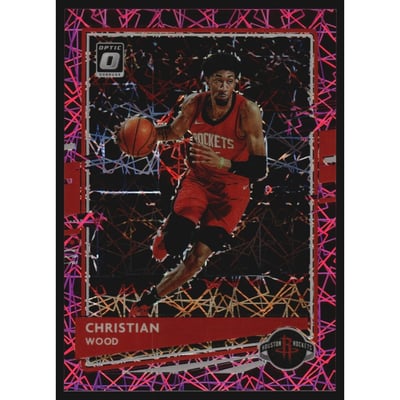 2020-21 Donruss Optic Pink Velocity #11 Christian Wood