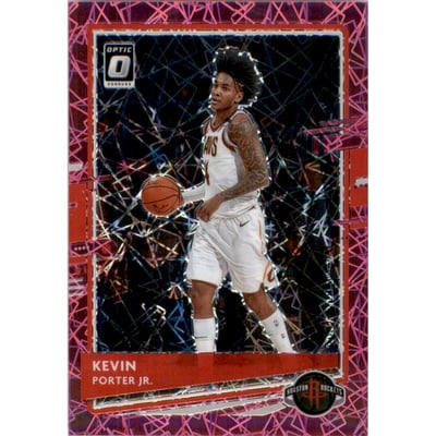 2020-21 Donruss Optic Pink Velocity #115 Kevin Porter Jr.