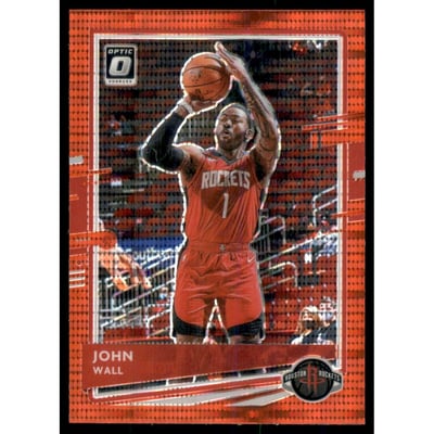 2020-21 Donruss Optic Red Pulsar #53 John Wall