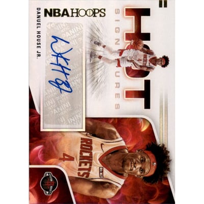 2020-21 Hoops Hot Signatures #14 Danuel House Jr.