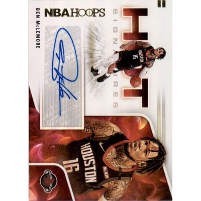 2020-21 Hoops Hot Signatures #3 Ben McLemore