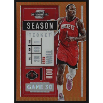 2020-21 Panini Contenders Optic Orange #53 John Wall
