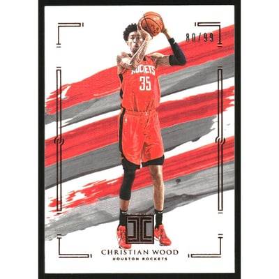 2020-21 Panini Impeccable #35 Christian Wood