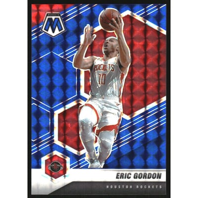 2020-21 Panini Mosaic Mosaic Blue #163 Eric Gordon