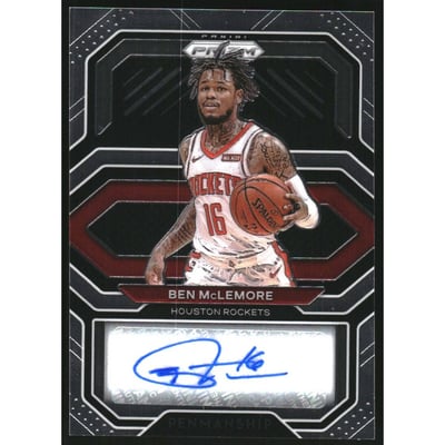 2020-21 Panini Prizm Penmanship #34 Ben McLemore