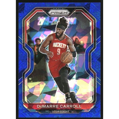 2020-21 Panini Prizm Prizms Blue Ice #205 DeMarre Carroll