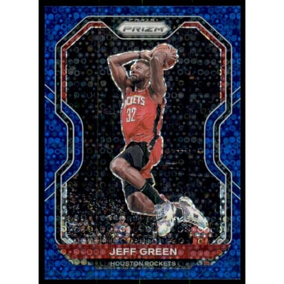 2020-21 Panini Prizm Prizms Fast Break Blue #2 Jeff Green