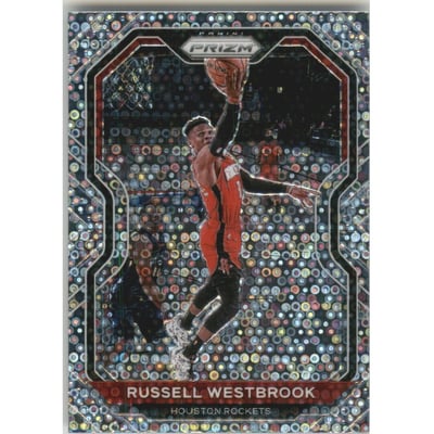 2020-21 Panini Prizm Prizms Fast Break #248 Russell Westbrook
