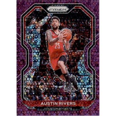2020-21 Panini Prizm Prizms Fast Break Purple #182 Austin Rivers