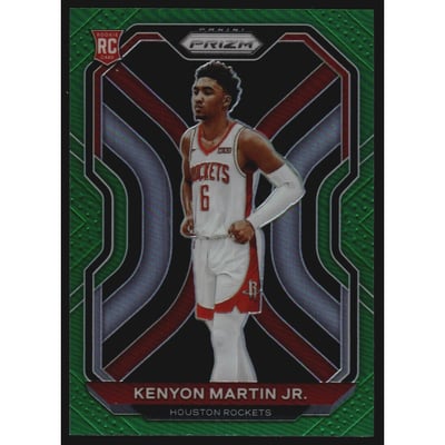 2020-21 Panini Prizm Prizms Green #265 Kenyon Martin Jr.