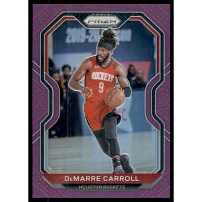 2020-21 Panini Prizm Prizms Purple #205 DeMarre Carroll