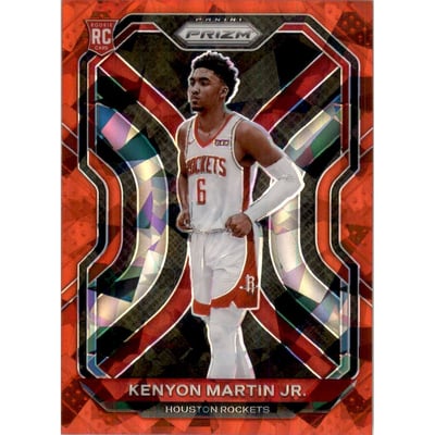 2020-21 Panini Prizm Prizms Red Ice #265 Kenyon Martin Jr.