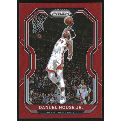 2020-21 Panini Prizm Prizms Red #80 Danuel House Jr.