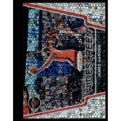 2020-21 Panini Prizm Widescreen Fast Break #8 James Harden