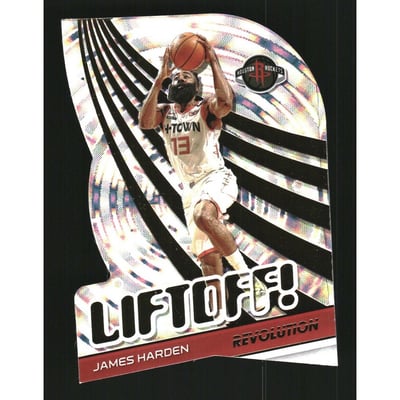 2020-21 Panini Revolution Liftoff! Fractal #6 James Harden