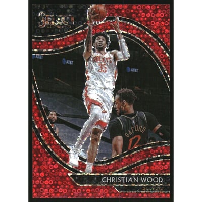 2020-21 Select Prizms Red Disco #240 Christian Wood