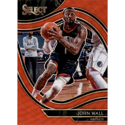 2020-21 Select Prizms Red Wave #235 John Wall