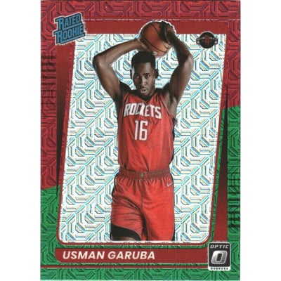 2021-22 Donruss Optic Choice Red and Green #188 Usman Garuba