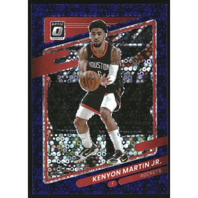 2021-22 Donruss Optic Fast Break Purple #49 Kenyon Martin Jr.