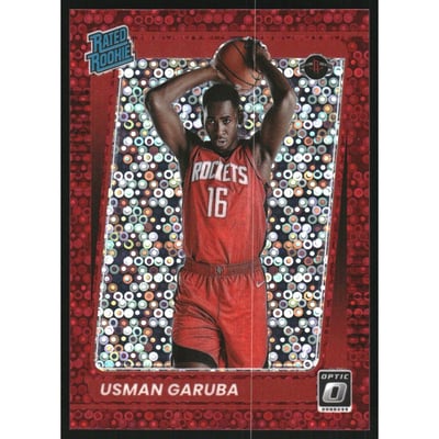 2021-22 Donruss Optic Fast Break Red #188 Usman Garuba