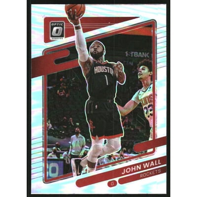 2021-22 Donruss Optic Holo #117 John Wall