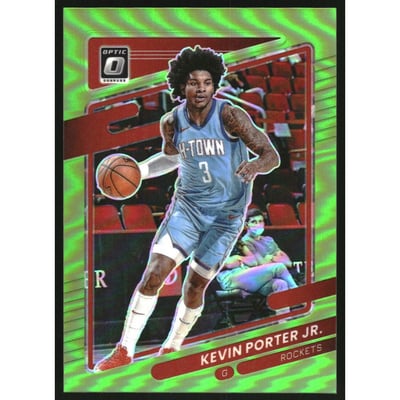 2021-22 Donruss Optic Lime Green #14 Kevin Porter Jr.