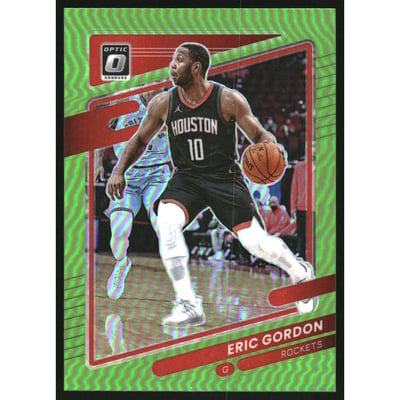 2021-22 Donruss Optic Lime Green #55 Eric Gordon