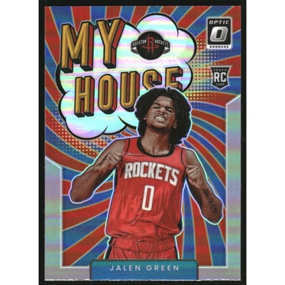 2021-22 Donruss Optic My House Holo #17 Jalen Green