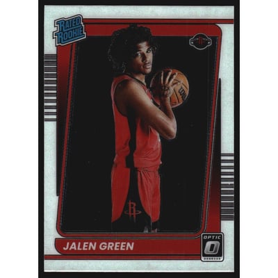 2021-22 Donruss Optic #159 Jalen Green RC