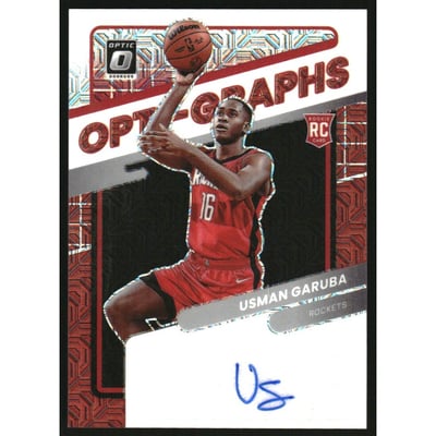 2021-22 Donruss Optic Opti-Graphs Choice #60 Usman Garuba