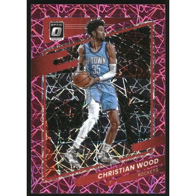 2021-22 Donruss Optic Pink Velocity #93 Christian Wood