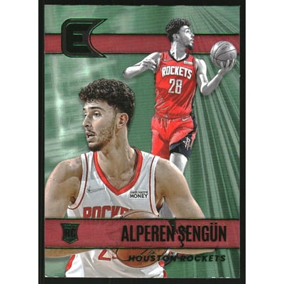 2021-22 Panini Chronicles Green #313 Alperen Sengun/Essentials