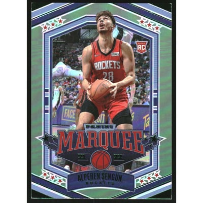 2021-22 Panini Chronicles Green #349 Alperen Sengun/Marquee