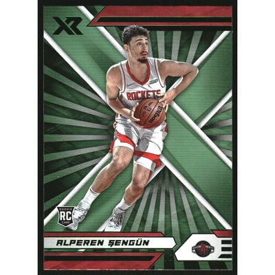 2021-22 Panini Chronicles Green #376 Alperen Sengun/XR