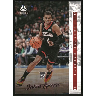 2021-22 Panini Chronicles Pink #263 Jalen Green/Luminance