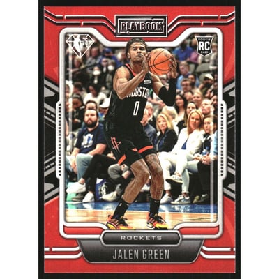 2021-22 Panini Chronicles Pink #266 Jalen Green/Playbook