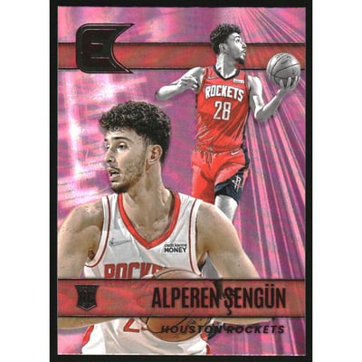 2021-22 Panini Chronicles Pink #313 Alperen Sengun/Essentials