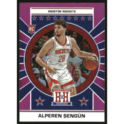2021-22 Panini Chronicles Pink #662 Alperen Sengun/Hometown Heroes Optic