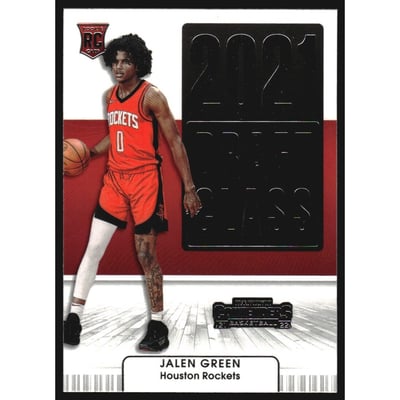 2021-22 Panini Contenders '21 Draft Class Contenders #2 Jalen Green