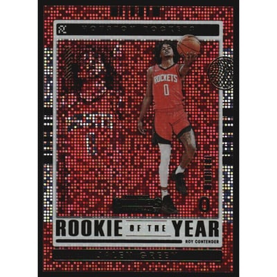 2021-22 Panini Contenders Rookie of the Year Contenders #2 Jalen Green