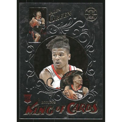 2021-22 Panini Illusions King of Cards #28 Jalen Green