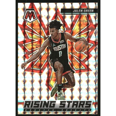 2021-22 Panini Mosaic Rising Stars Mosaic #4 Jalen Green