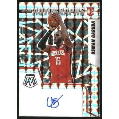 2021-22 Panini Mosaic Rookie Autographs Mosaic #24 Usman Garuba