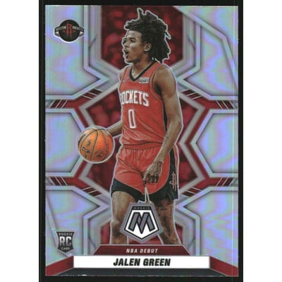 2021-22 Panini Mosaic Silver #262 Jalen Green DEB