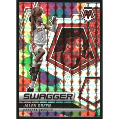 2021-22 Panini Mosaic Swagger #11 Jalen Green