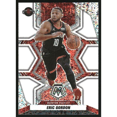 2021-22 Panini Mosaic White Sparkle #107 Eric Gordon