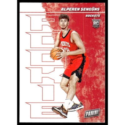 2021-22 Panini Player of the Day #66 Alperen Sengun